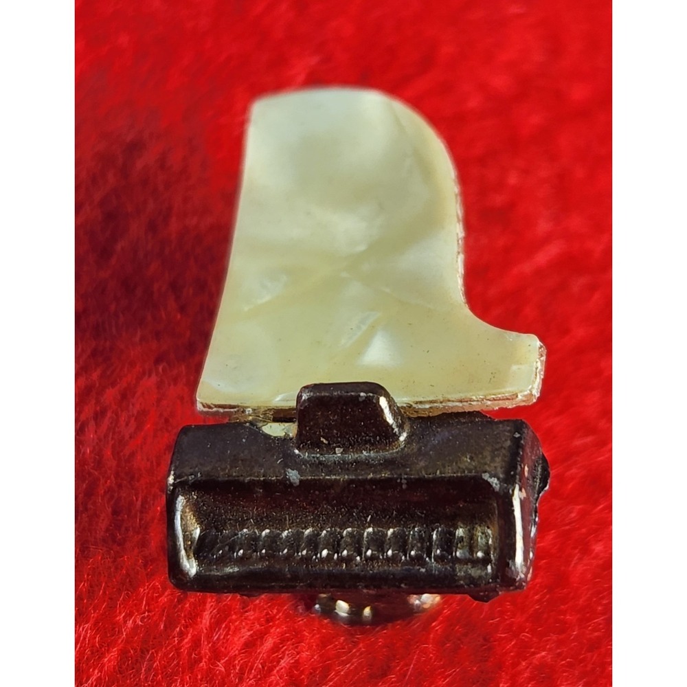 Grand Piano Brooch Pin Mother of Pearl Vintage Retro